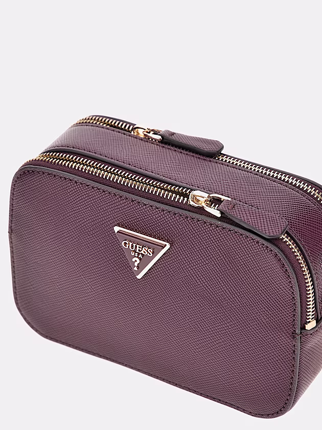 Noelle saffiano crossbody bag - GUESS