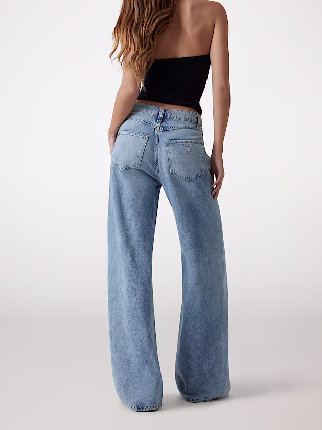 Bellflower wide-leg jeans - GUESS