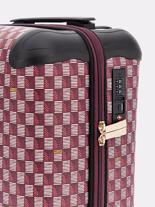 Wilder geometric-print small trolley - GUESS