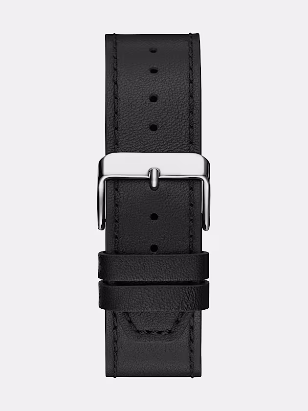 Genuine Leather multi-function watch - GUESS