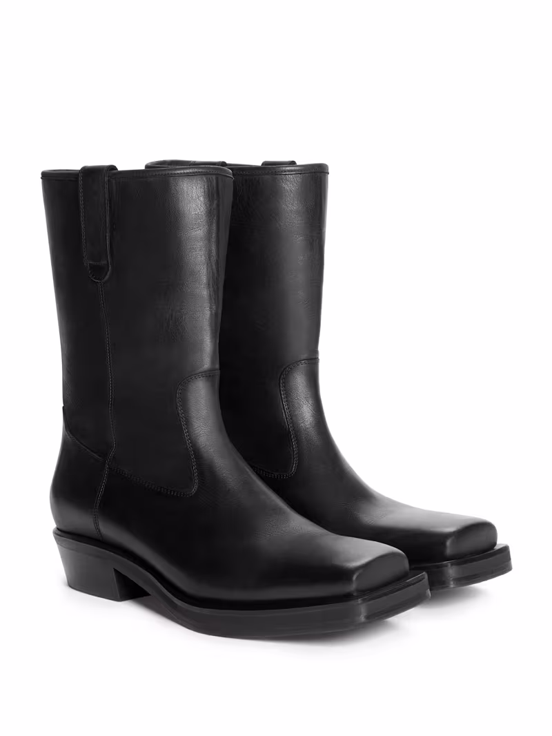 Genuine leather boots - GUESS