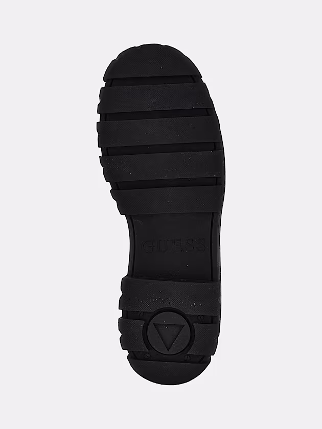 Cesena mixed-leather ankle boots - GUESS