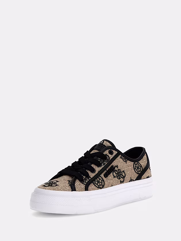 Jelexa 4G peony logo sneaker - GUESS
