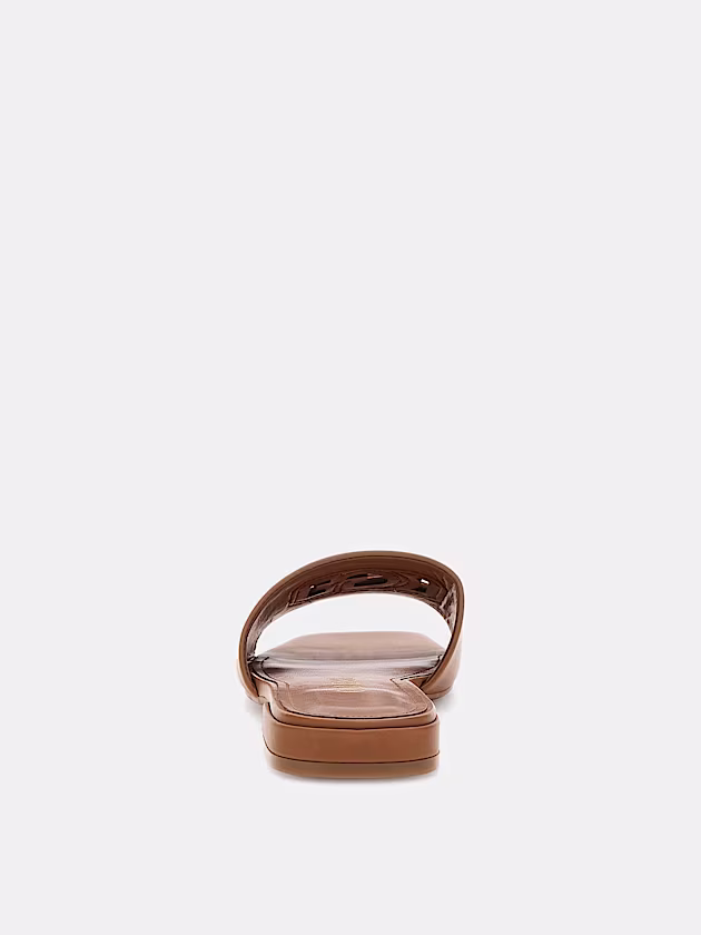 Tarisha leather-blend sandal - GUESS