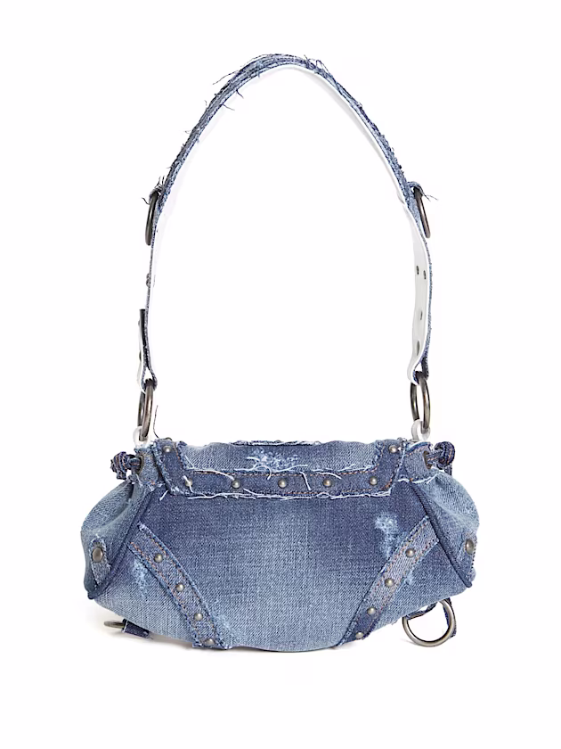 Denim shoulder bag - GUESS