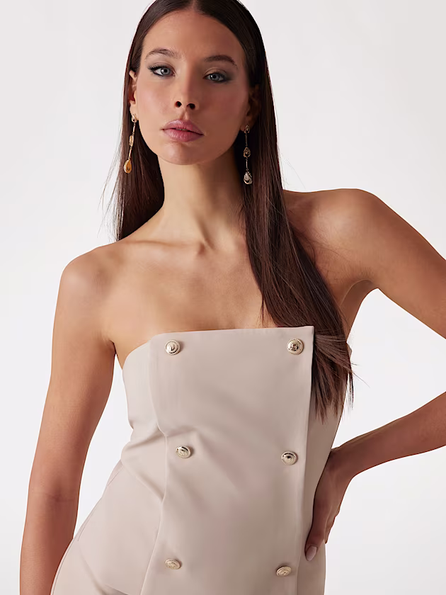 Marciano strapless bustier top - GUESS