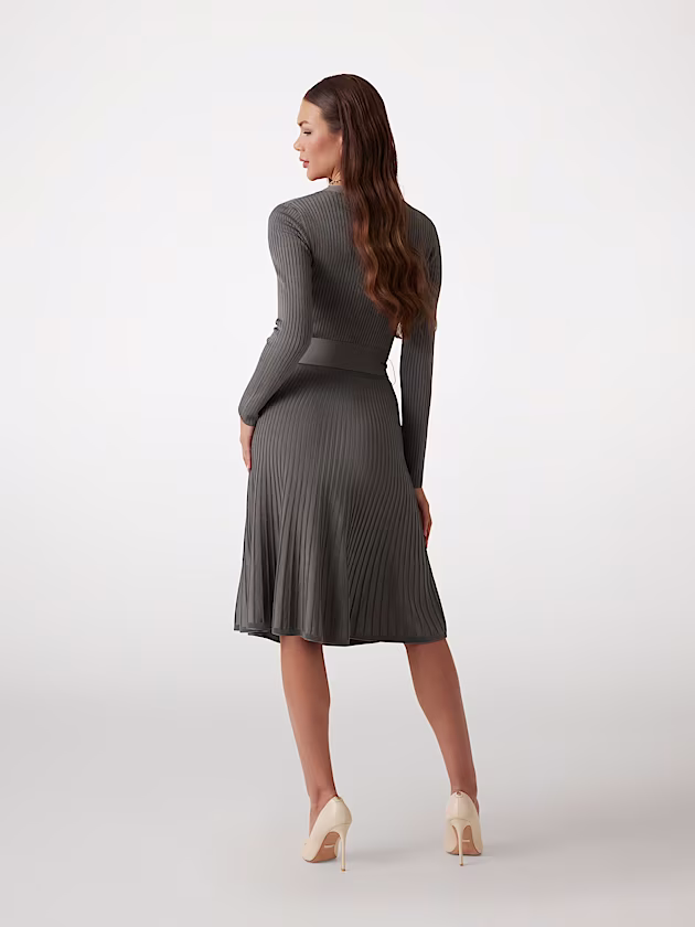 Marciano ribbed midi sweater dress - GUESS