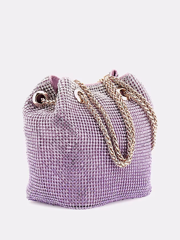 Zalina Rhinestone Mini Handbag - GUESS