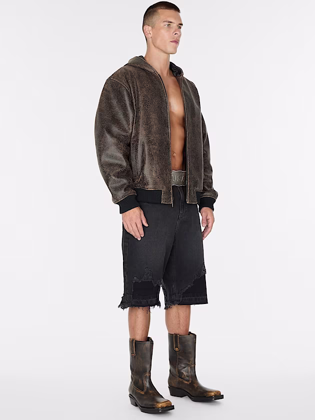 Hooded zip sweatshirt - GUESS