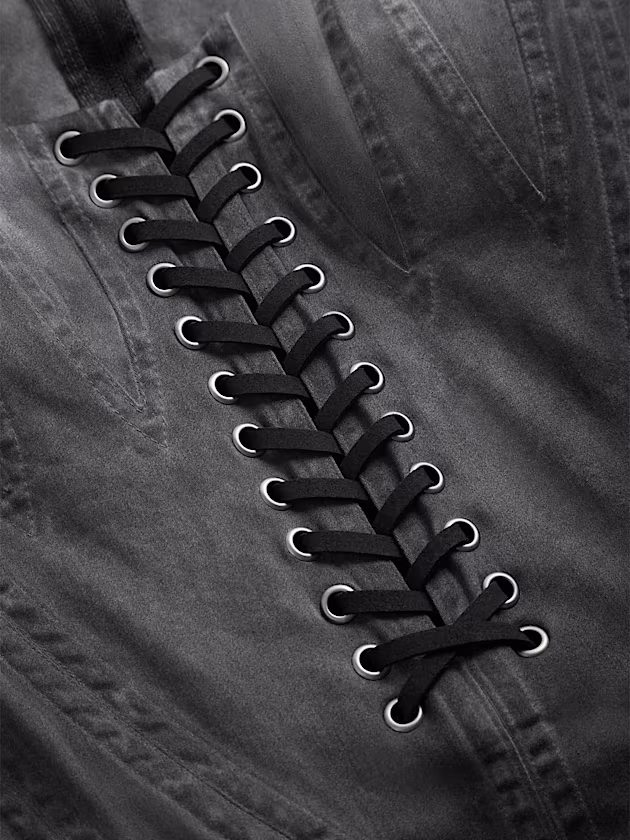 Lace-up mini dress - GUESS