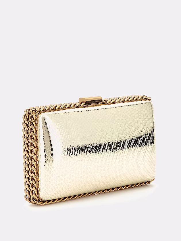 Marciano lamé clutch bag - GUESS