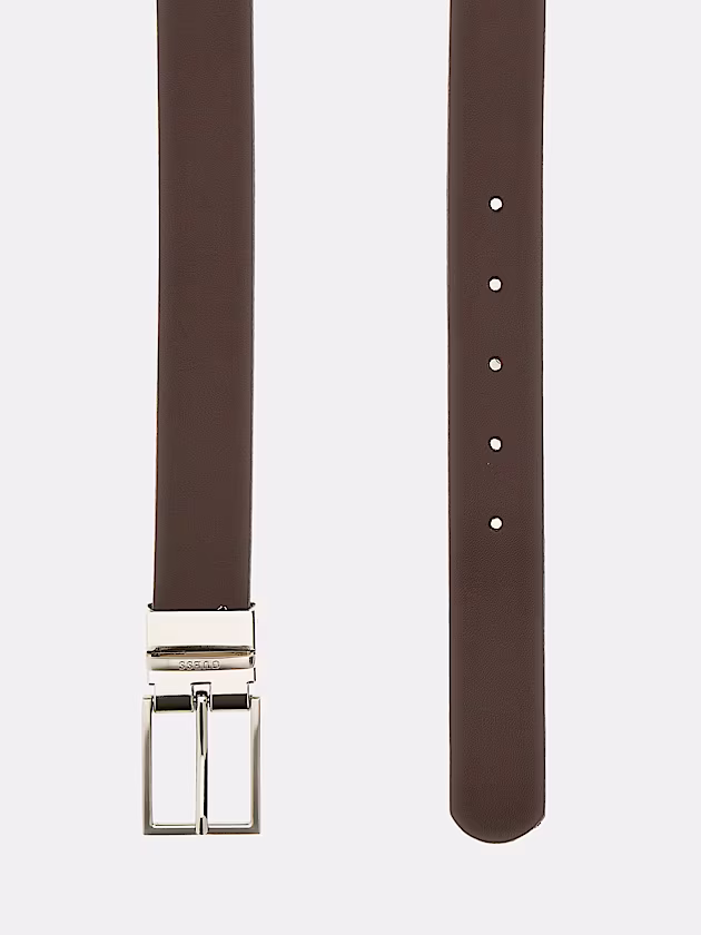 Elvas Genuine Leather Belt - GUESS