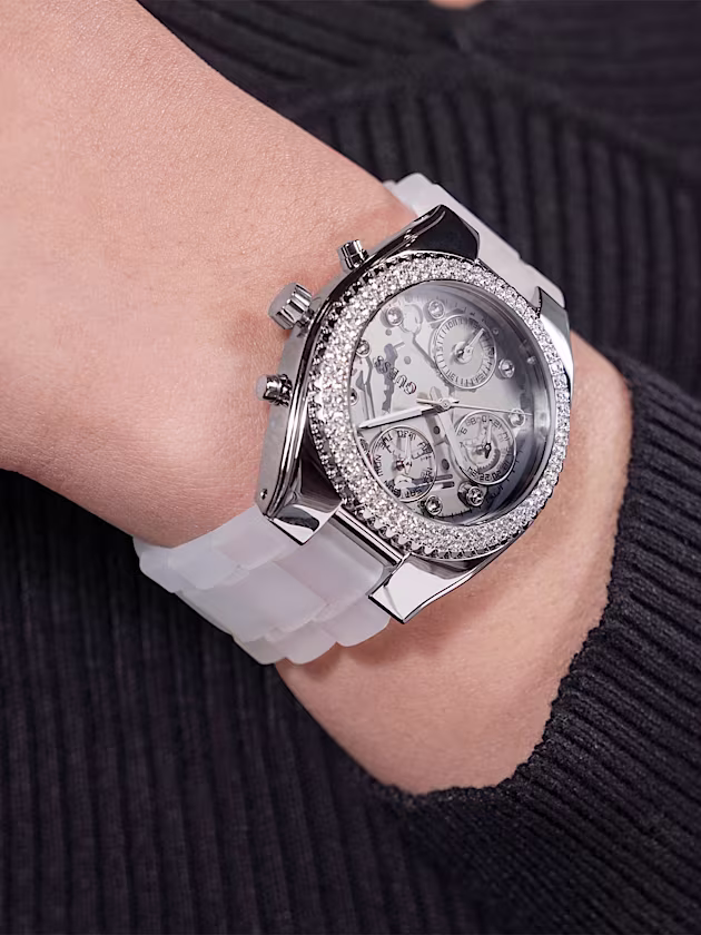 Multi-function silicone watch - GUESS