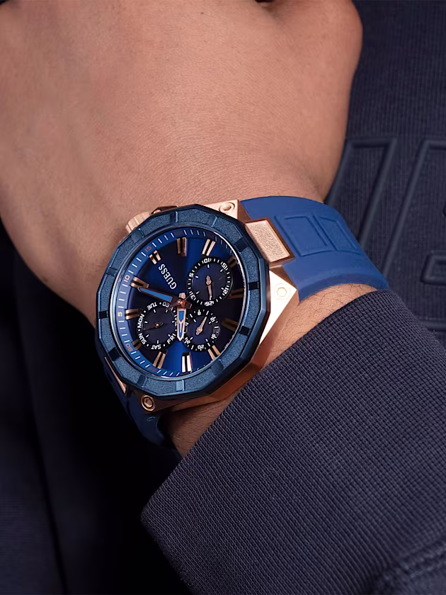 Silicone multi-function watch - GUESS