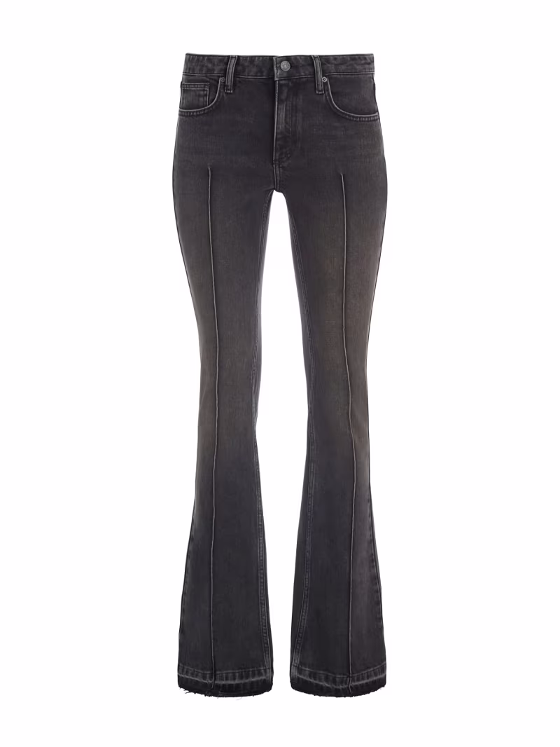 Mid rise flared denim pant - GUESS