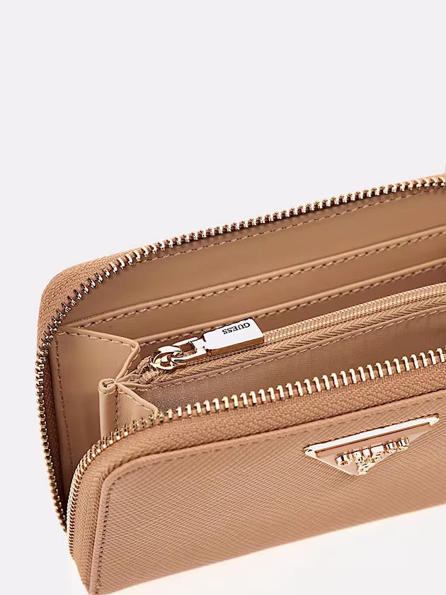 Laurel saffiano mini wallet - GUESS