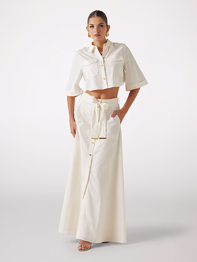 Marciano cropped shirt - GUESS