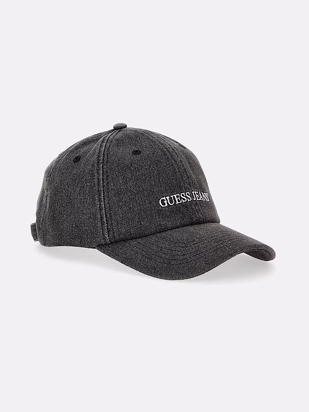 Eco GUESS Jeans Logo Baseball Cap - GUESS