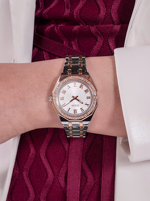 Crystal analogue watch - GUESS