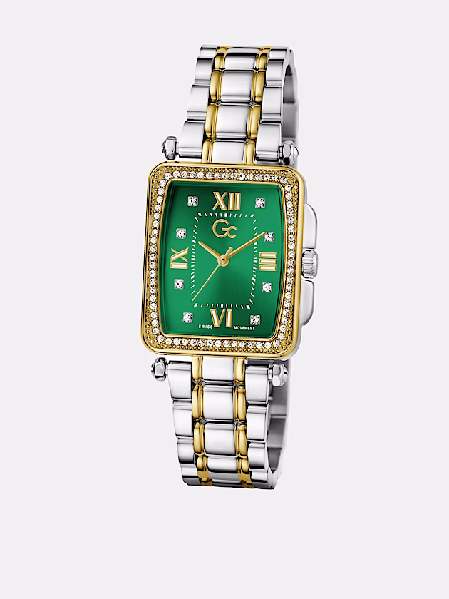 GC analogue quartz watch in stainless steel - GUESS