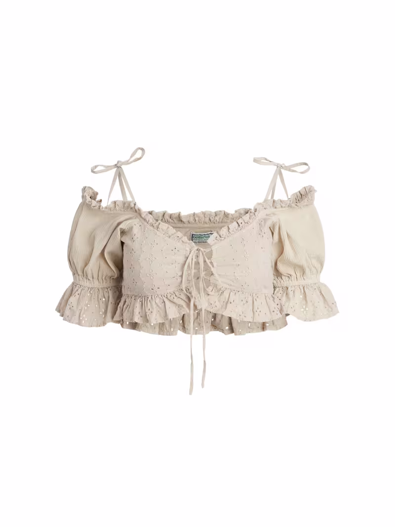 Eyelets top - GUESS