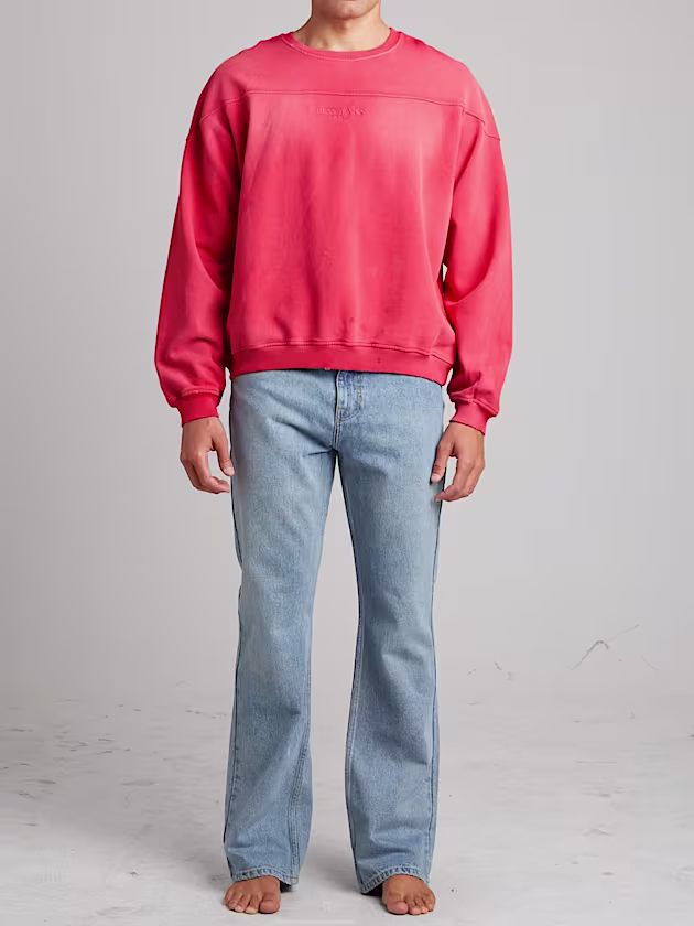 Crewneck Logo Sweatshirt - GUESS