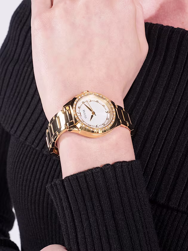 Crystal analogue watch - GUESS