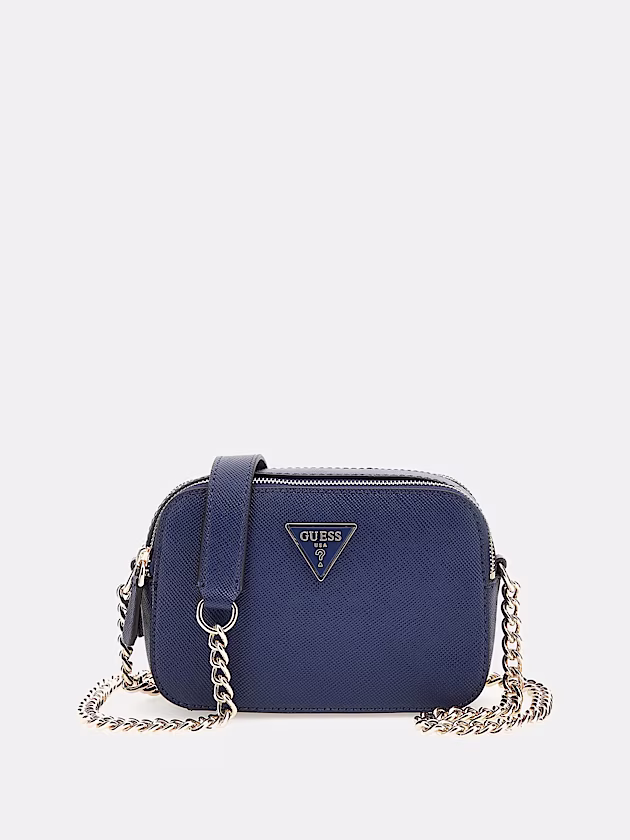 Noelle saffiano crossbody bag - GUESS
