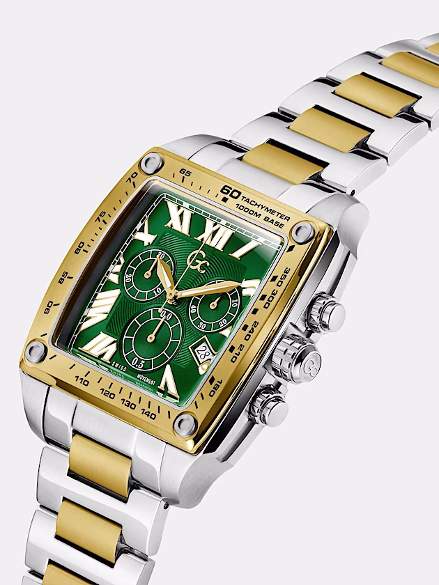 GC watch in stainless steel 45 mm - GUESS