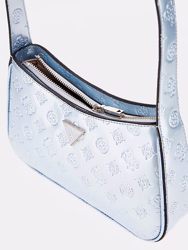 Arnela 4G Peony Logo Shoulder Bag - GUESS