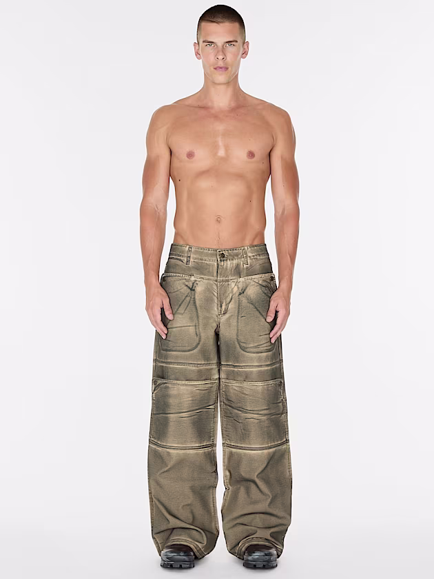 High rise wide leg pant - GUESS