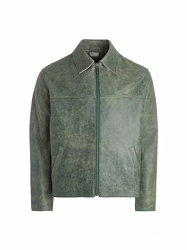 Genuine leather jacket - GUESS