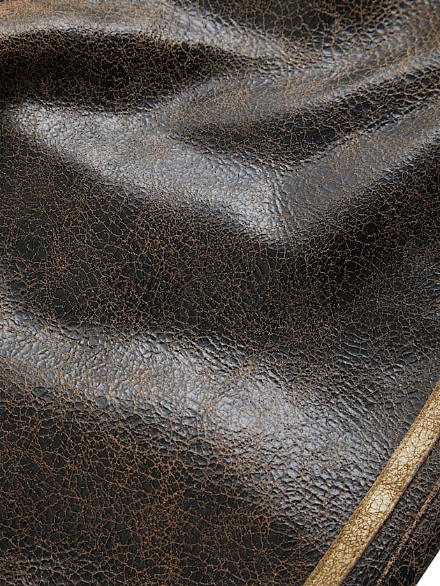 Crackle leather shorts - GUESS