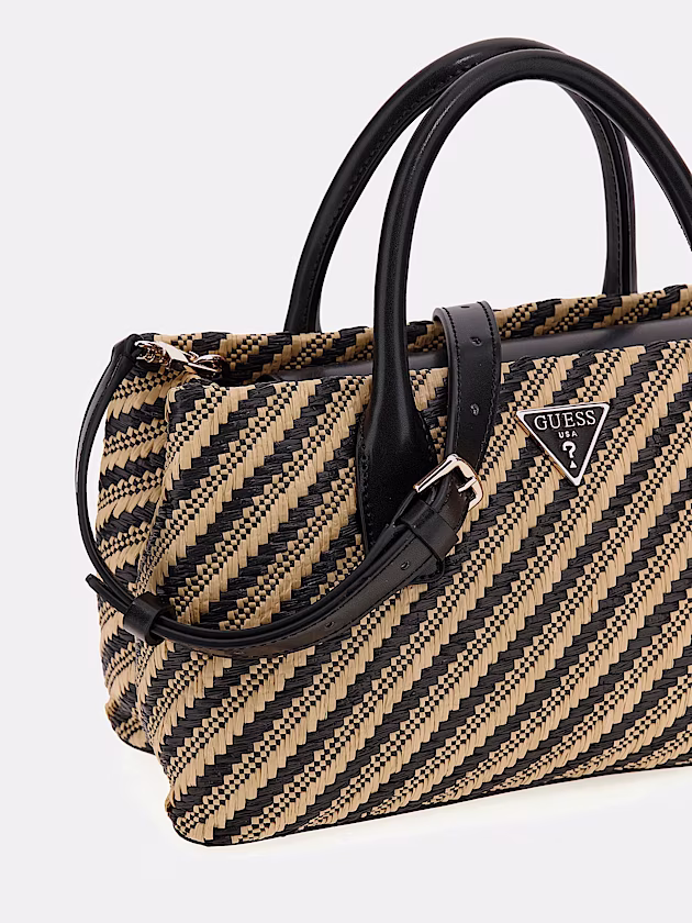 Simona raffia handbag - GUESS