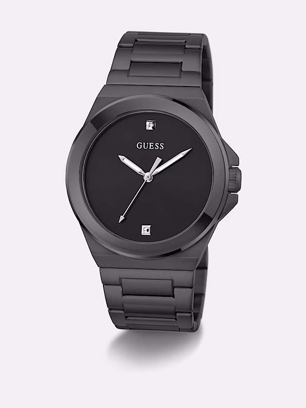 Stainless Steel analogue watch - GUESS