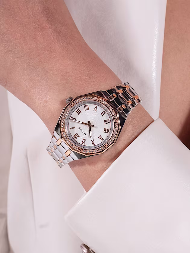 Crystal analogue watch - GUESS