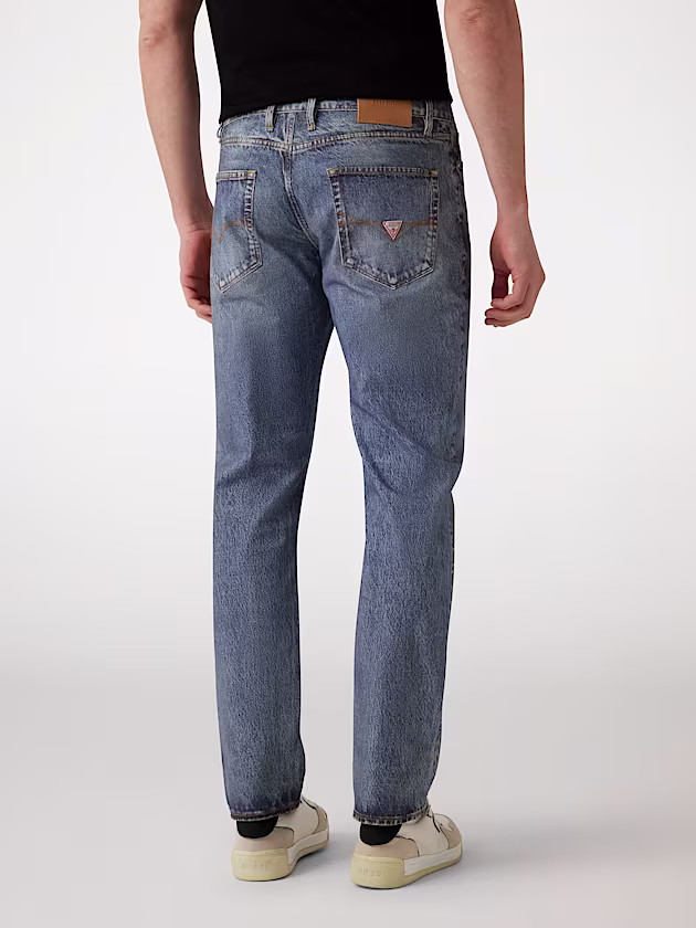 Printed angels slim jeans - GUESS