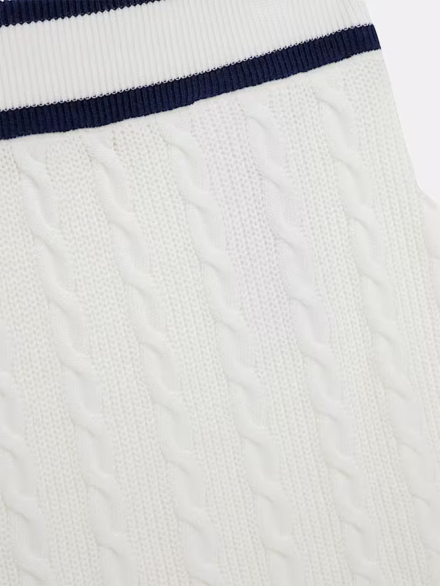 Cable knit mini skirt - GUESS