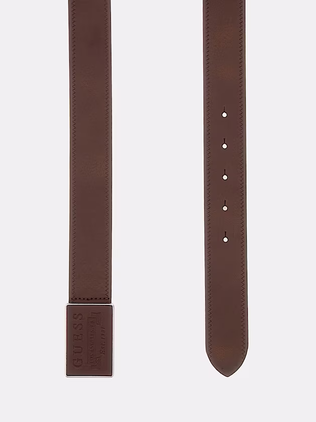 Leather belt - GUESS