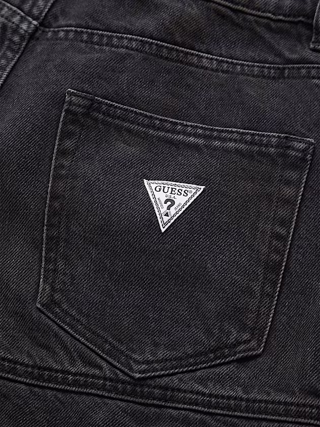 Mid rise relaxed denim shorts - GUESS