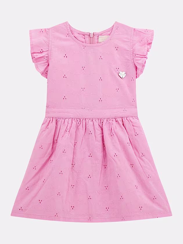 Eyelets midi dress - GUESS