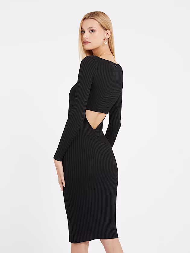 Back cut-out sweater dress - GUESS