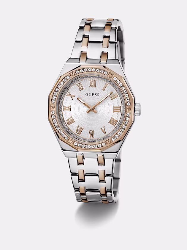 Crystal analogue watch - GUESS