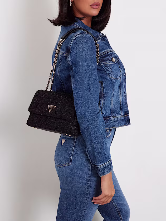 Giully tweed crossbody - GUESS