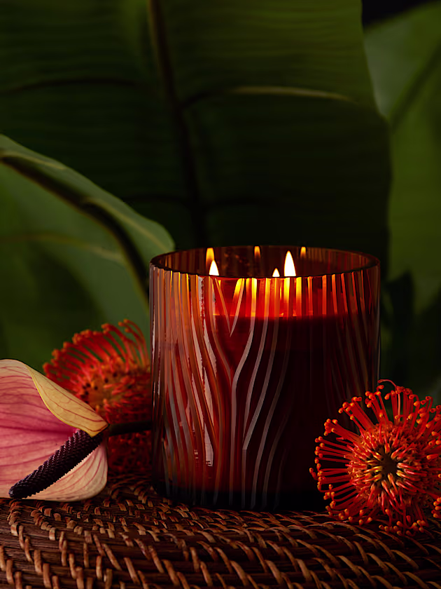 Zebra candle - GUESS