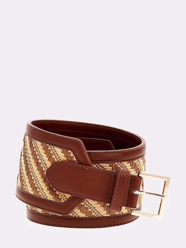 Simona raffia belt - GUESS