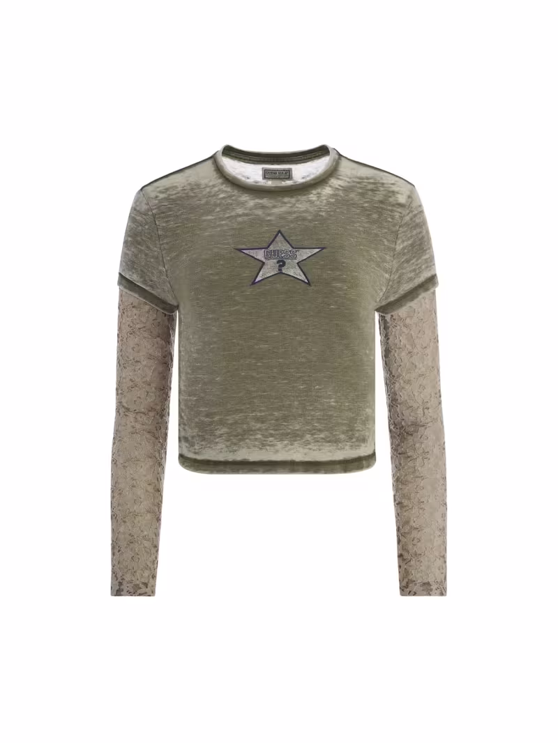 Front logo t-shirt - GUESS