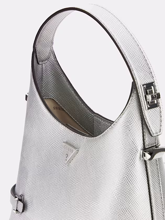 Rosalba Saffiano Mini Hobo - GUESS