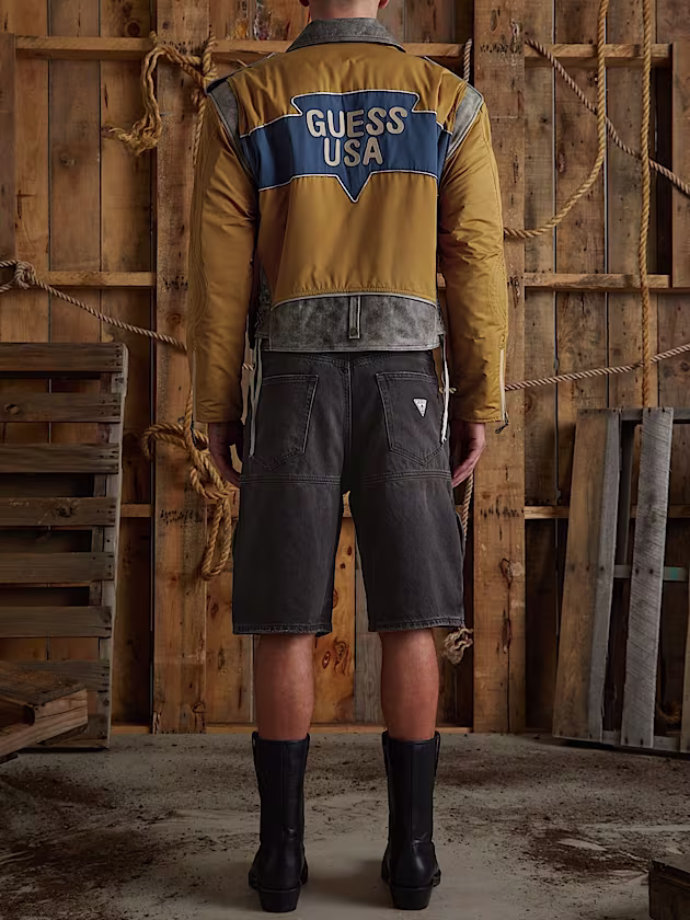 Nylon patch jacket - GUESS