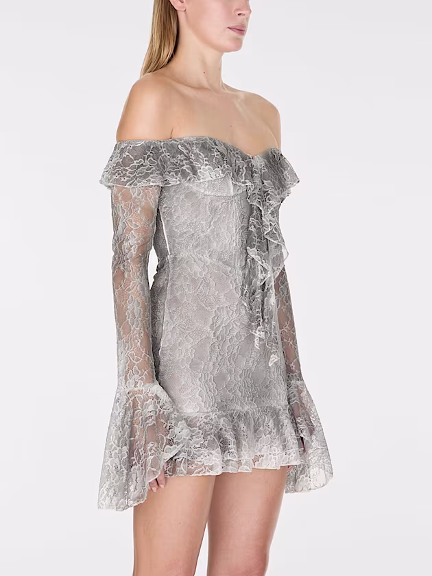 Lace corset mini dress - GUESS